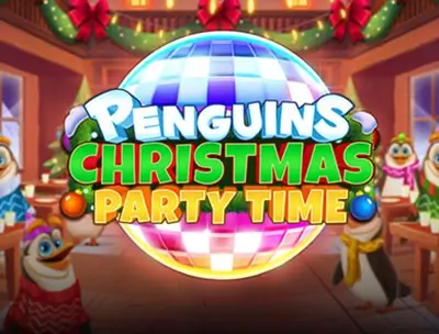 Penguins Christmas Party Time