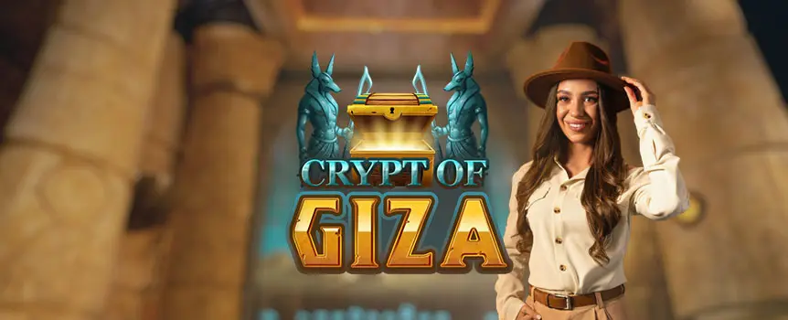 Uncover ancient mysteries in Crypt of Giza, a live pachinko adventure at Joe Fortune! Hit Bonus games, dodge snakes, and chase treasures up to 10,000x.