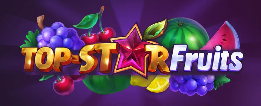 Get amongst the juicy action in Top Stars Fruit, a 5x3 slot packed with Free Spins, a Multiplier Wheel, and payouts up to x1,500. Spin now for a fruity good time!